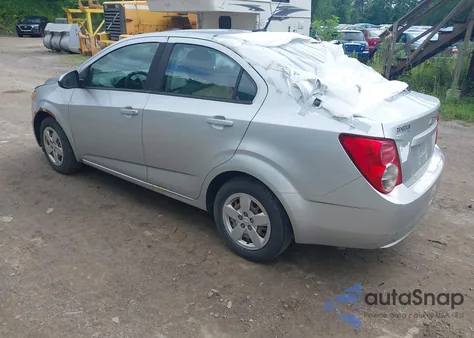 2013 Chevrolet Sonic Ls Auto from USA, damaged, VIN 1G1JA5SG3D4124232